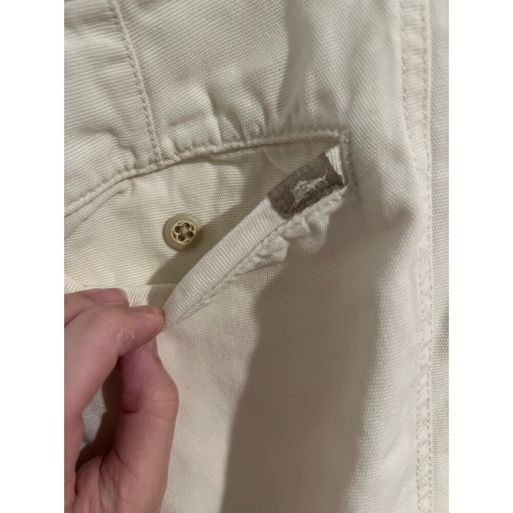 Tommy Bahama Relax Cream Shorts – Size 34 (Tencel®/Cotton Blend) - Picture 5 of 6